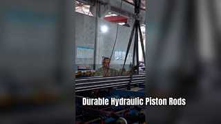 Batang Piston Berlapis Krom Keras 40Cr Kinerja Tinggi