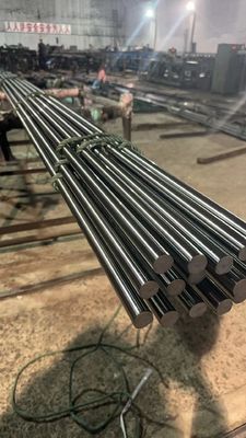 Beli Ra0.2-0.4 Plating Chrome Dengan Pilihan Ketebalan 1,5 Mikron Kekerasan Antara 50-55 derajat (Hingga 50-60 derajat) Chrome Piston Rod online manufacture