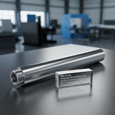 membeli HRC 55-63 Harded Chrome Piston Rod dengan Ra 0.2-0.4 Surface Roughness dan ISO f7 Diameter Toleransi untuk Silinder Hidraulik pembuatan online