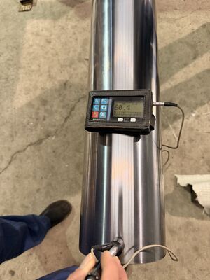 membeli Batang Piston Berlapis Krom Induksi CK45 dengan Kekerasan HRC 55-63 dan Kekasaran Permukaan Ra 0.2-0.4 untuk Silinder Hidrolik pembuatan online