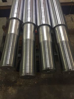 Kekerasan Antara 50-55 derajat Permukaan/Kekerasan 0.2-0.4 Chrome Piston Rod Mesin Teknik