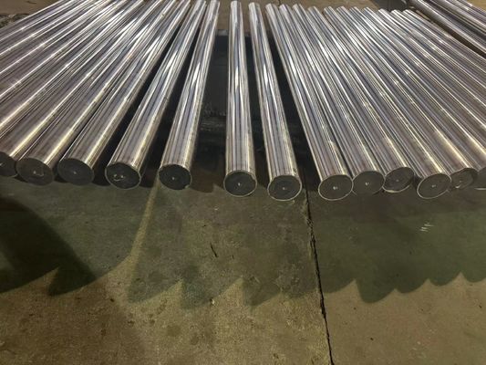 Kekerasan Antara 25-30 derajat 1,5 Mikron 40CR Mesin Teknik Rod Piston Hollow
