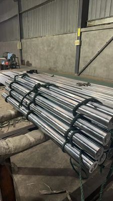 304 stainless steel 0.2-0.4 (Intermediate) 2 Mikron Chrome Piston Rod Precision Manufacturing