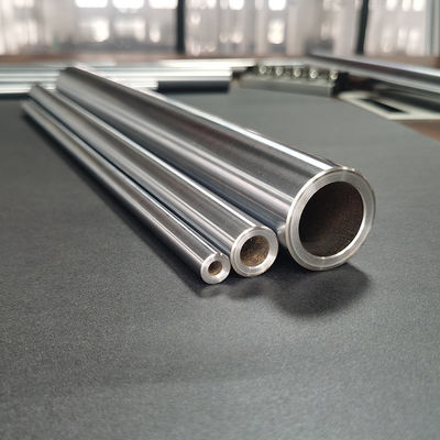 Precision ST52 Hollow Round Bar Hard Chrome Plated Rod ISO9001 Disetujui