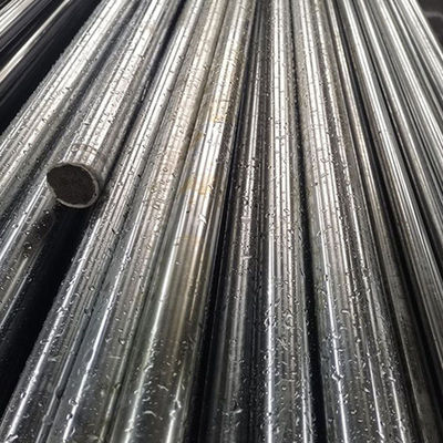Antara 3 sampai 5 meter Kekerasan Antara 50-55 derajat 3 sampai 5 mikron Piston Rod Elektroplated Tempered Mesin Tekstil / Sikat